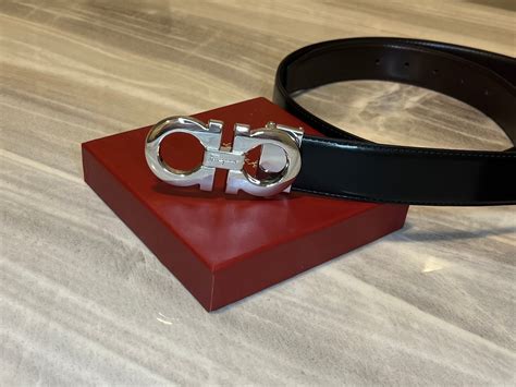 fake ferragamo belt black|authentic ferragamo belt.